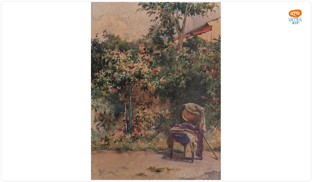 Scaun cu haină