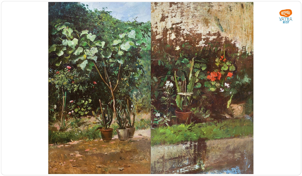 Ghivece cu flori/Ghivece cu flori (verso)