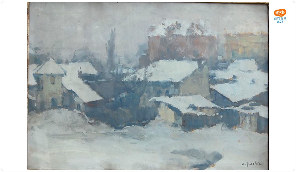 Constantin Isachie — Peisaj de iarnă
