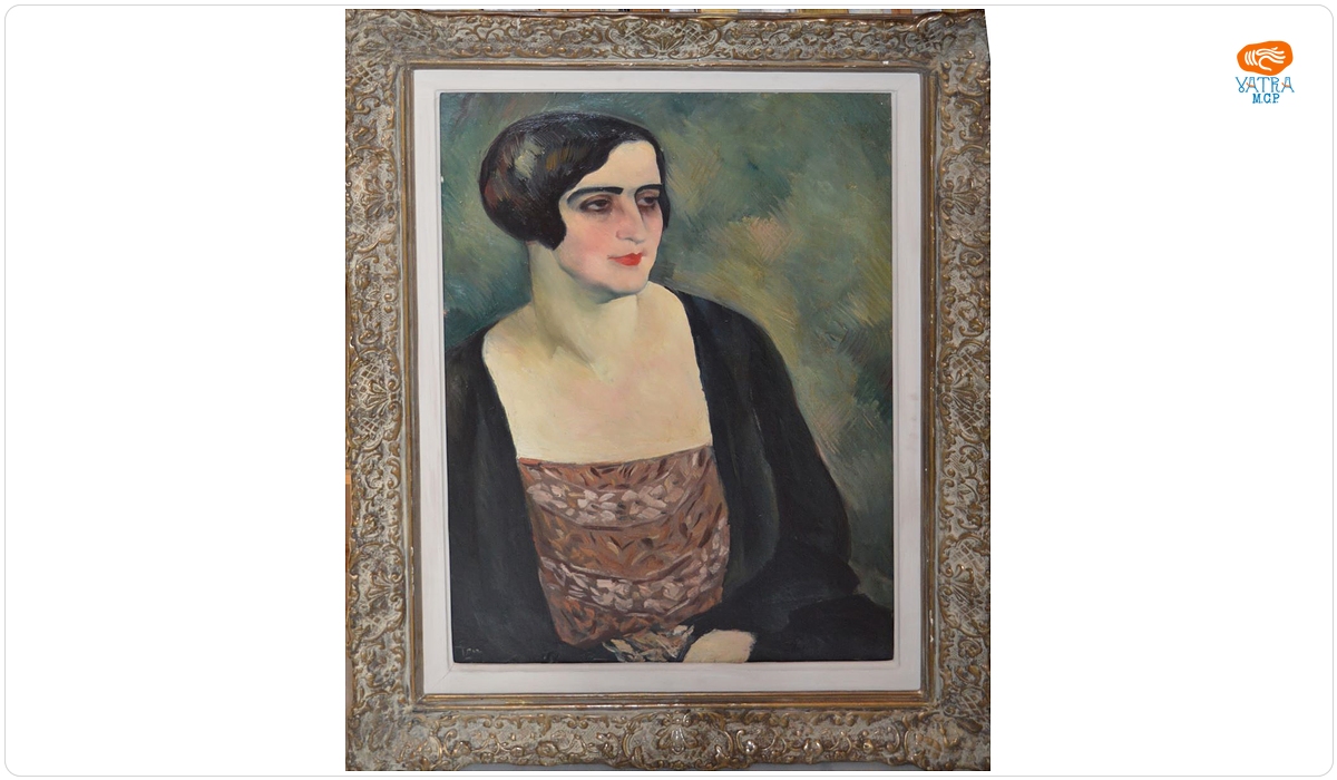 Portret (Maria Mihăilescu, prima soție a artistului)