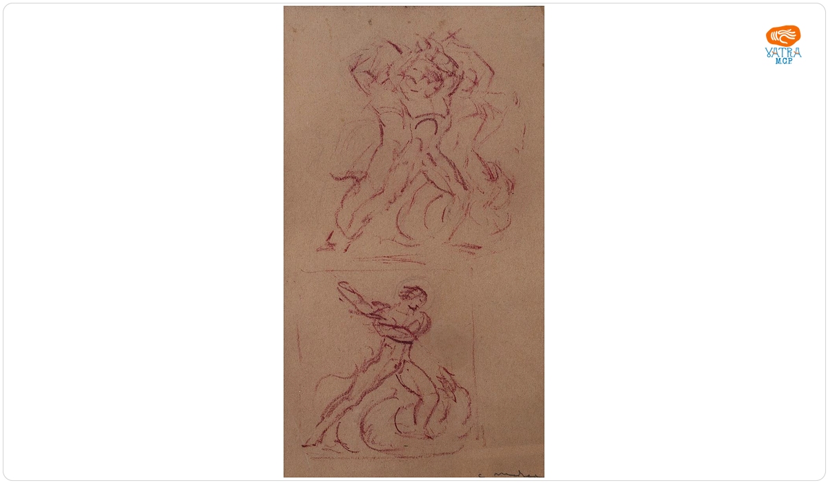 Cornel MEDREA — Nud masculin (două ipostaze)