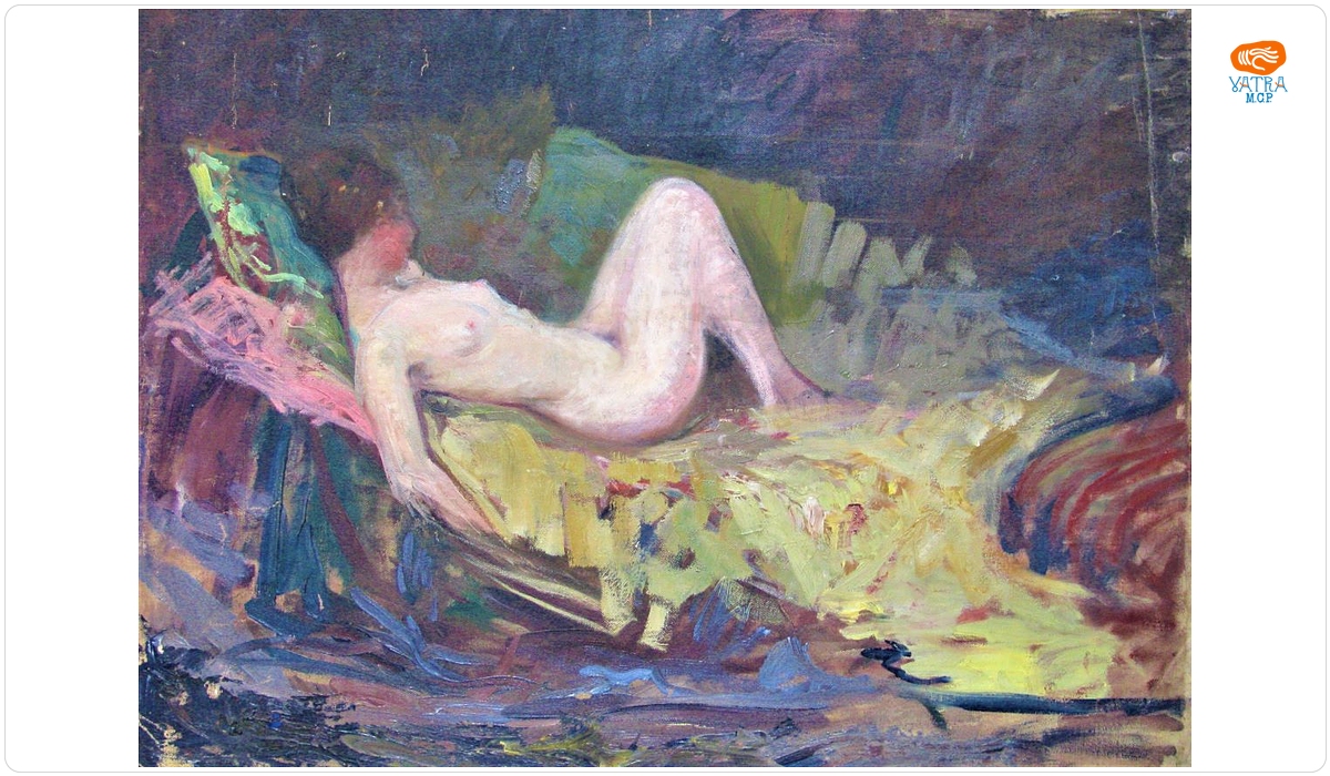 Alexandru Carol Satmary — Nud culcat