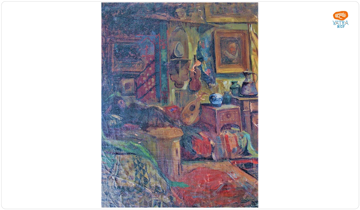 Interior oriental cu lăute