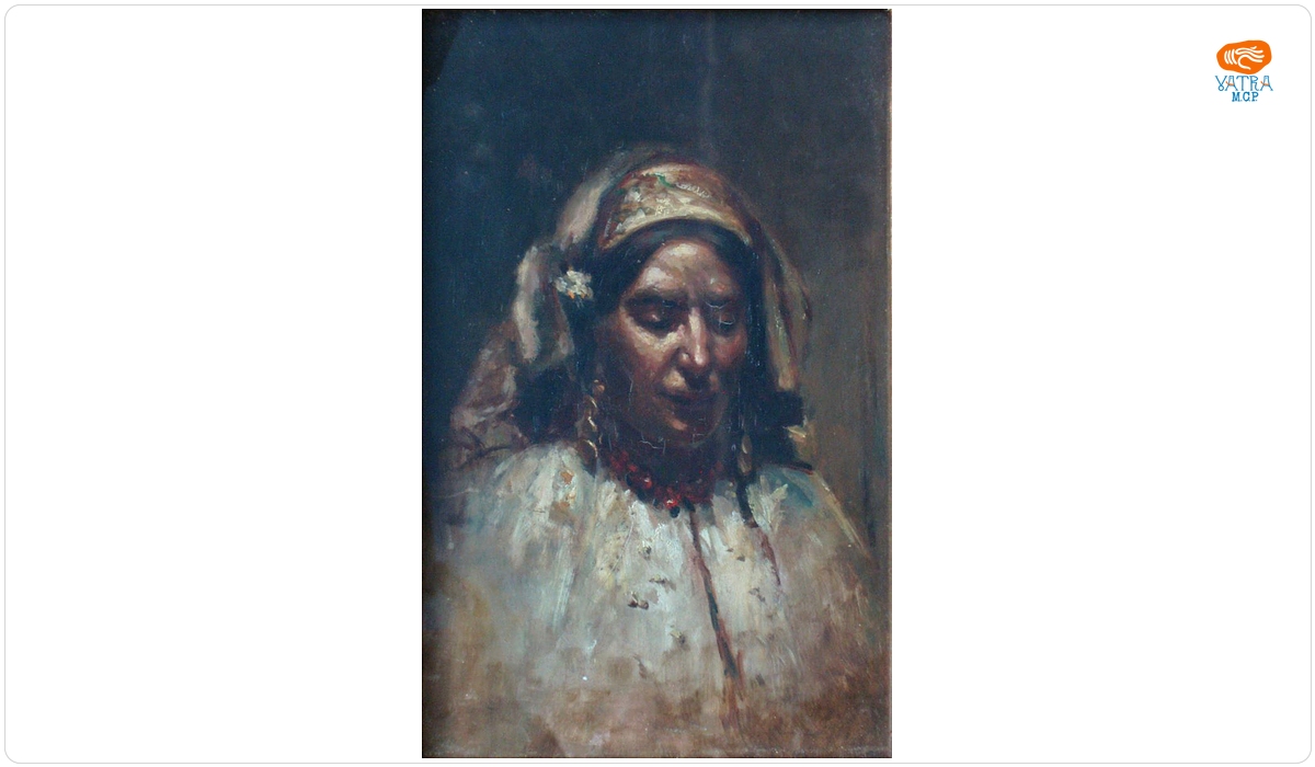 Theodor Aman — Portret de țigancă
