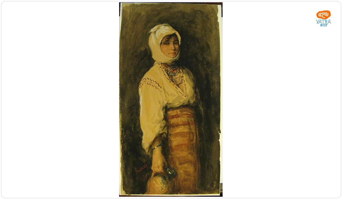 Țărancă cu urcior (Femeie)