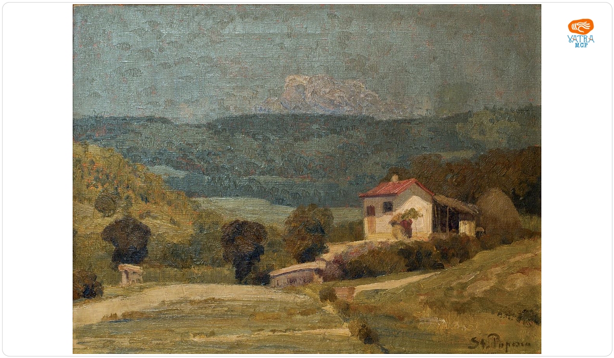 Ștefan Popescu — Casă țărănească