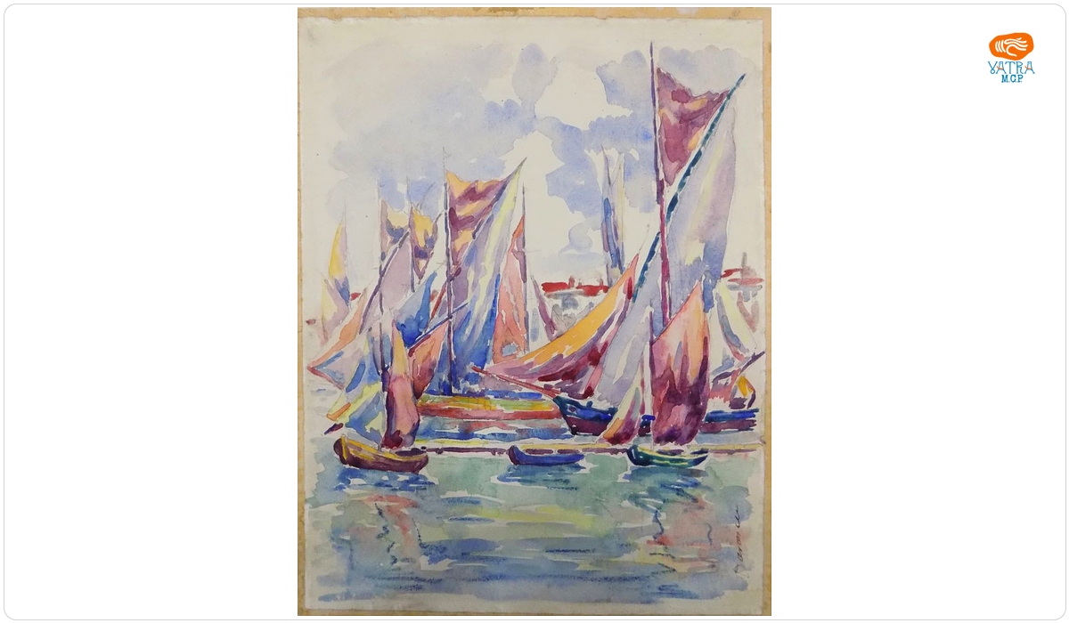 Nicolae Dărăscu — Bărci la Veneția