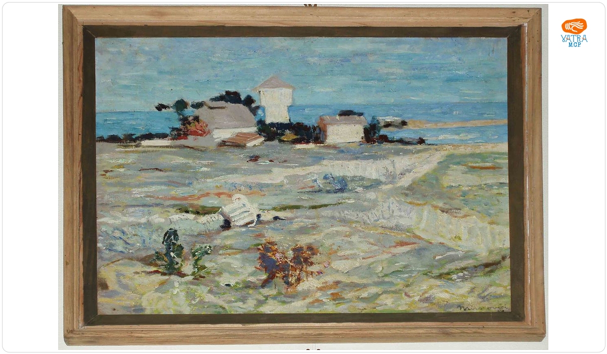 Paul Miracovici — Peisaj marin (Mangalia)