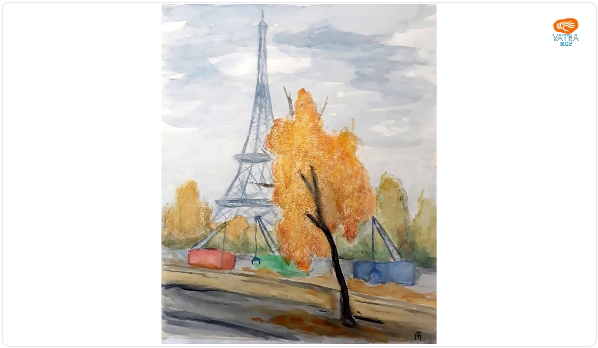 Tatiana Moscu — Turnul Eiffel