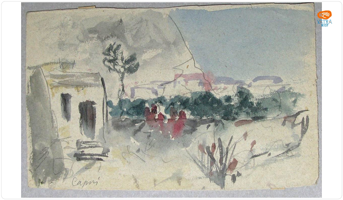 Carol Popp de Szathmári — O impresie de la Capri
