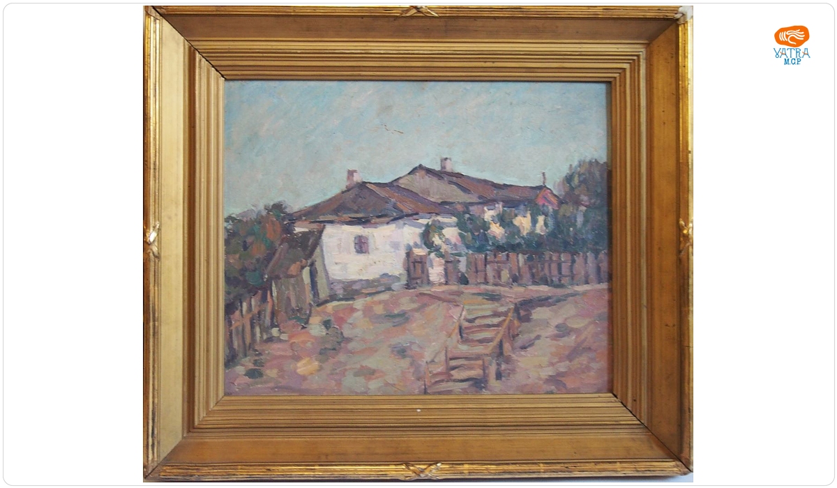 Nicolae Dărăscu — Case vechi la Tulcea