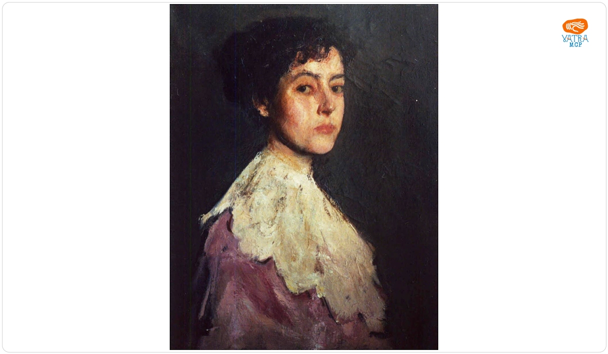 Corneliu Baba — Portret de fată (E. H. Marinescu)