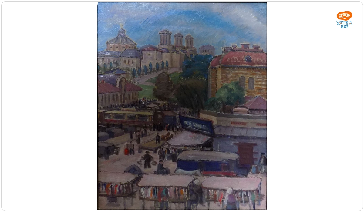 Dumitru Ghiață — Piața Bibescu