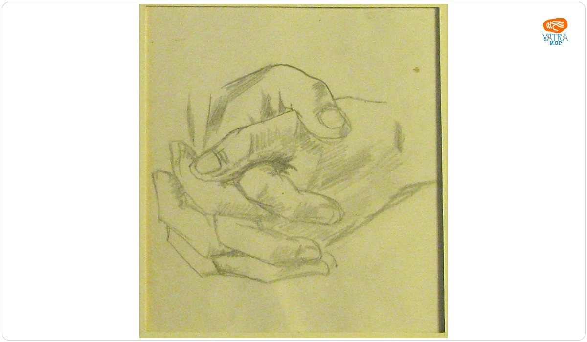 Ștefan Dimitrescu — Studiu de mâini