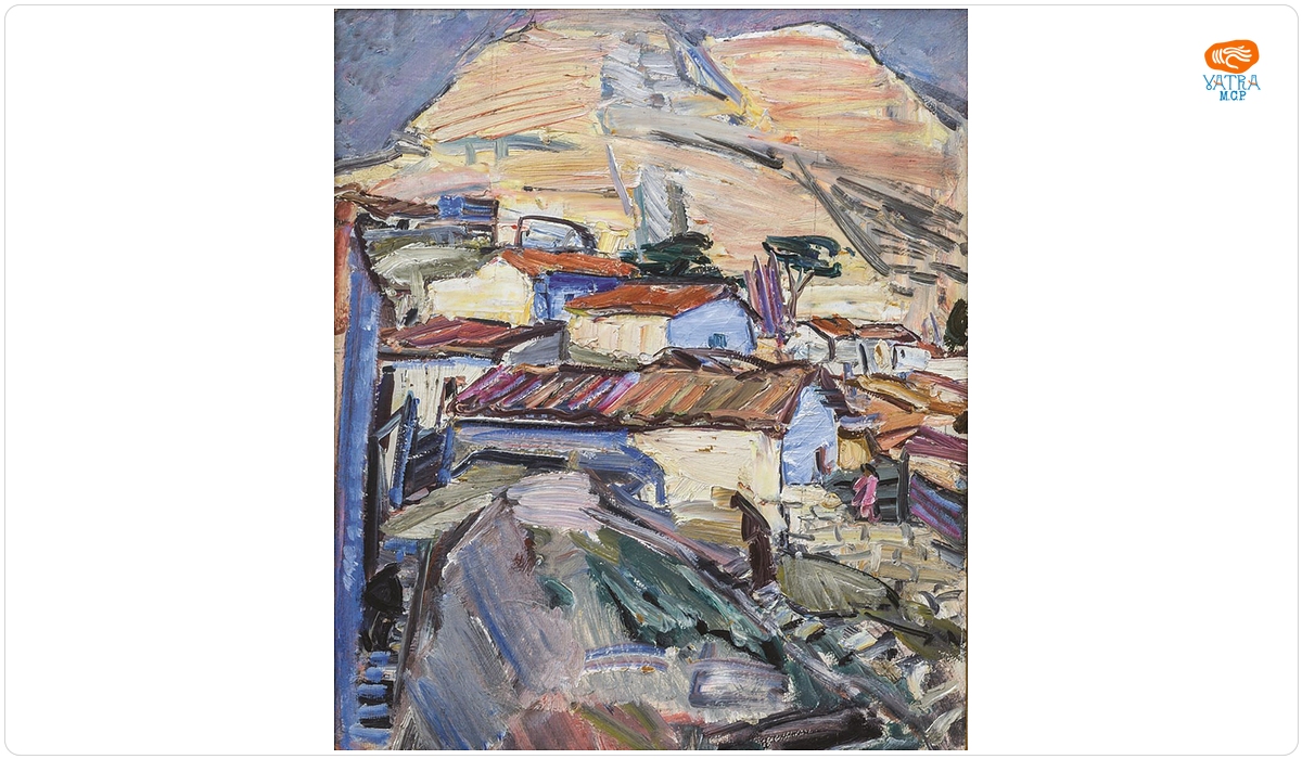 Max W. ARNOLD — Peisaj (din Orientul apropiat)
