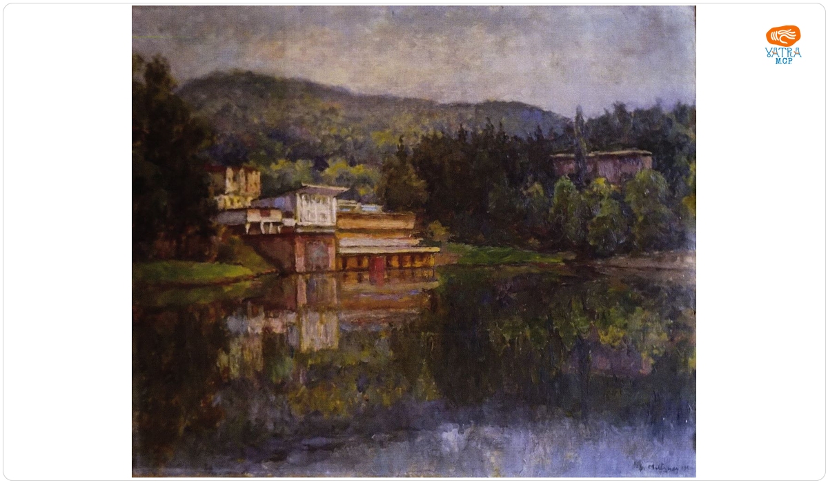Seara pe lacul Sovata