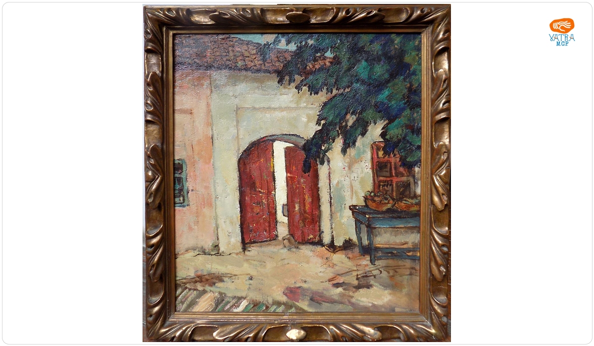 Nicolae Tonitza — Poartă din Mangalia