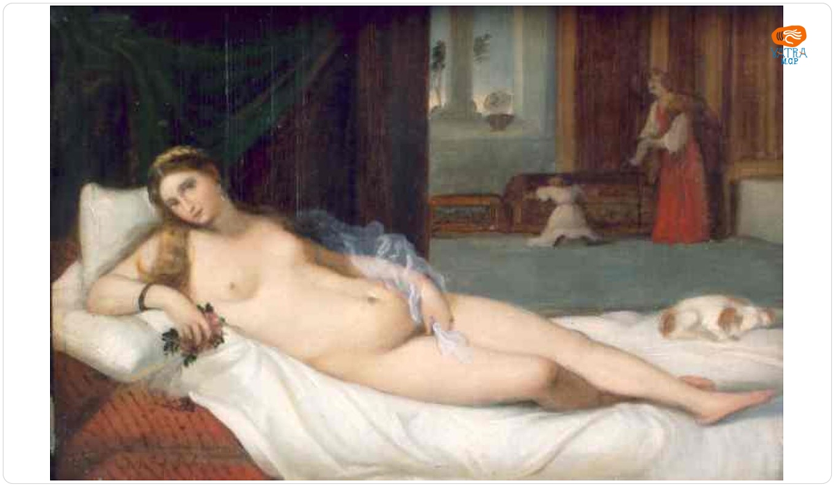 Venus (copie după Tizian)
