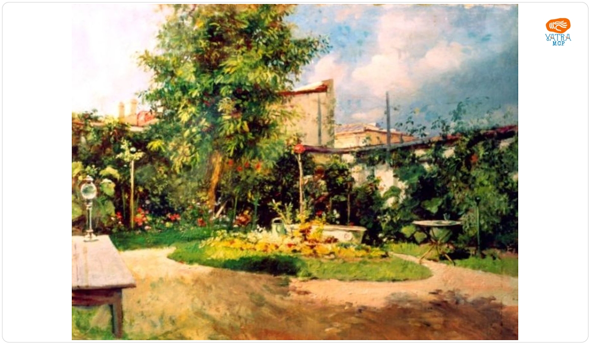În grădina artistului
