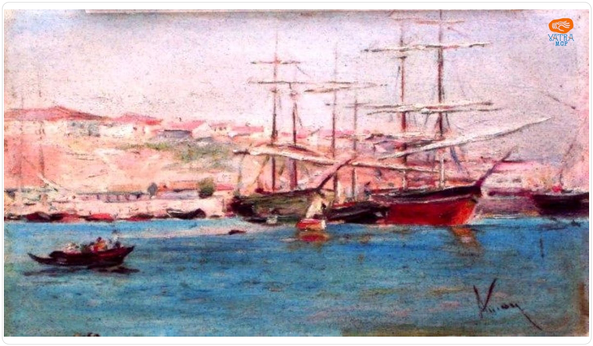 Corăbii în portul Constanța