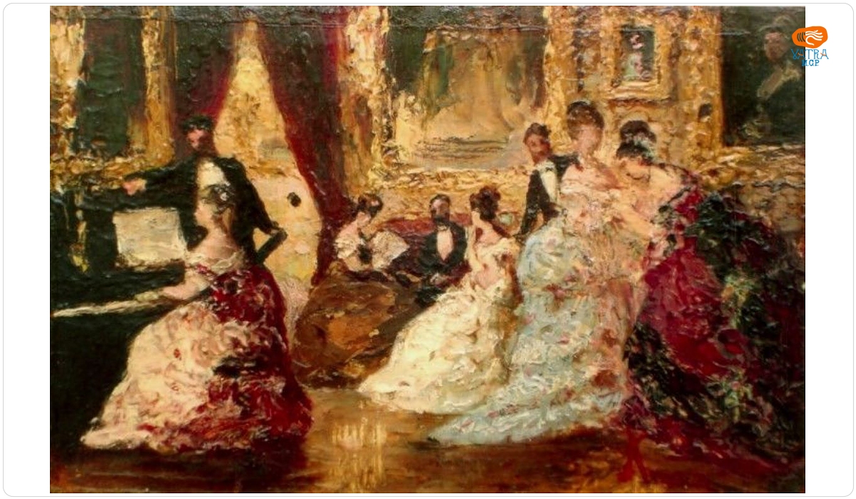 La o serată