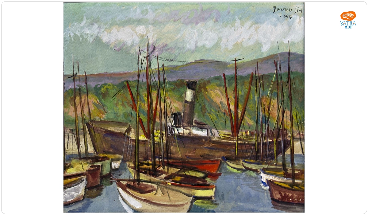 Gheorghe Ionescu Sin — Bărci la Villefranche