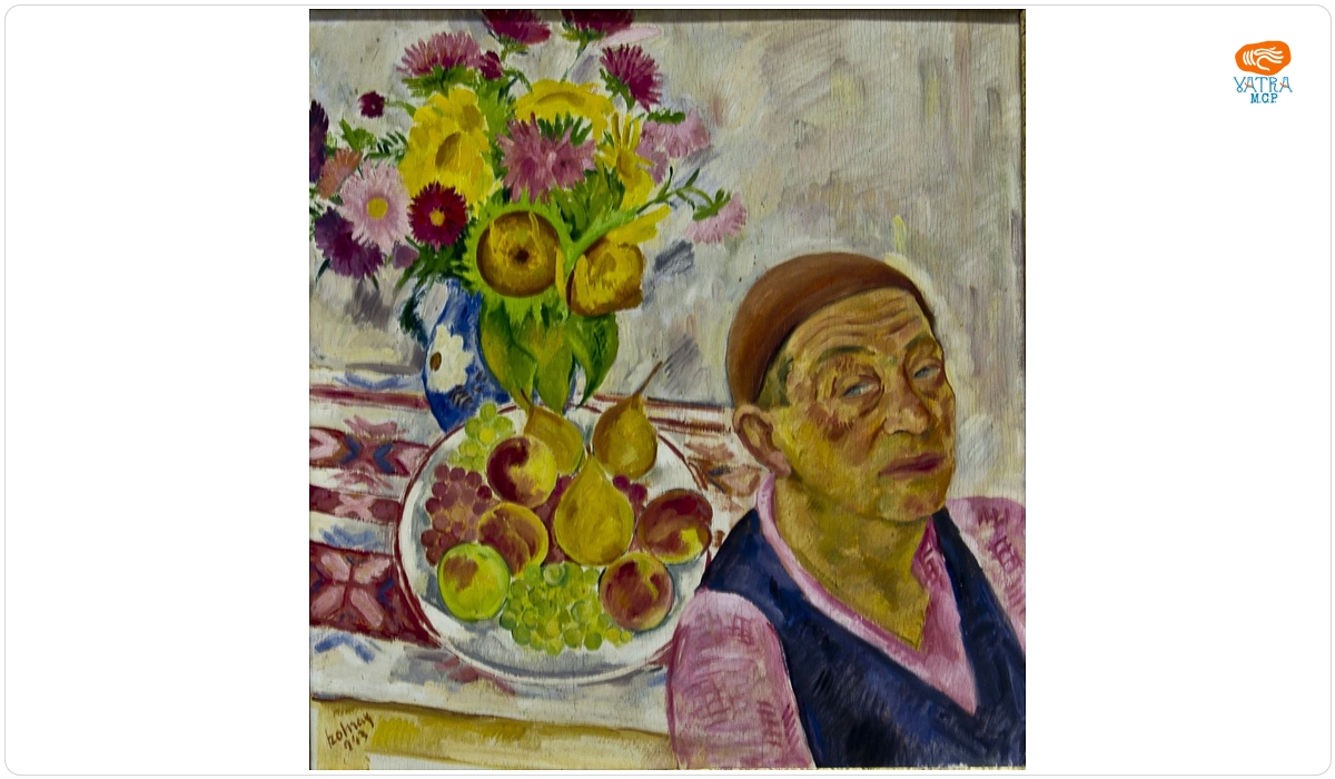 Autoportret cu natură moartă