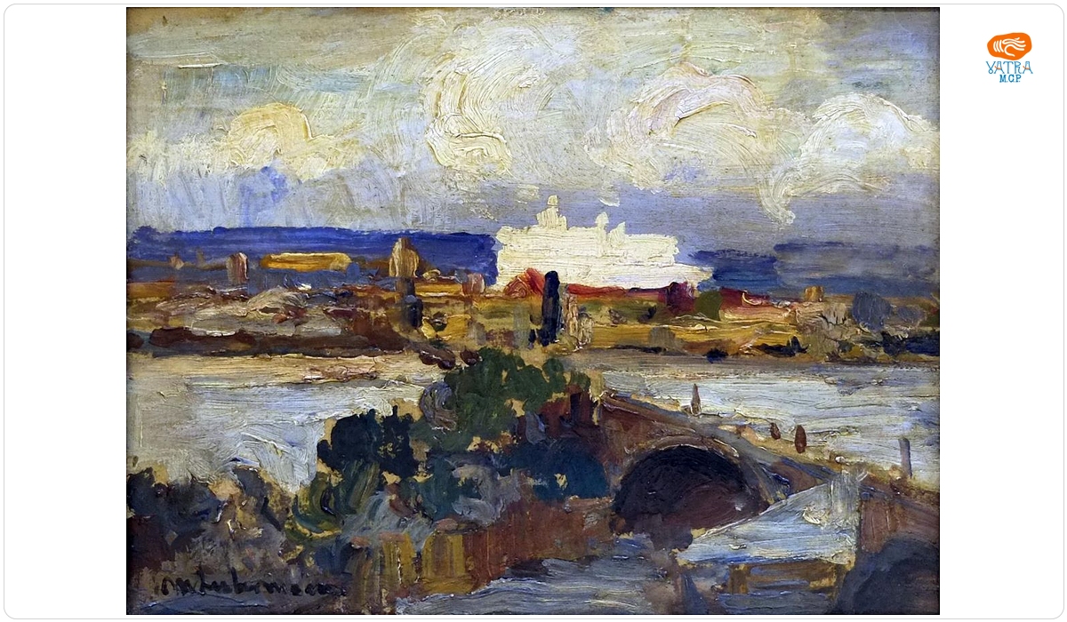 Peisaj (Vedere din Roma?)