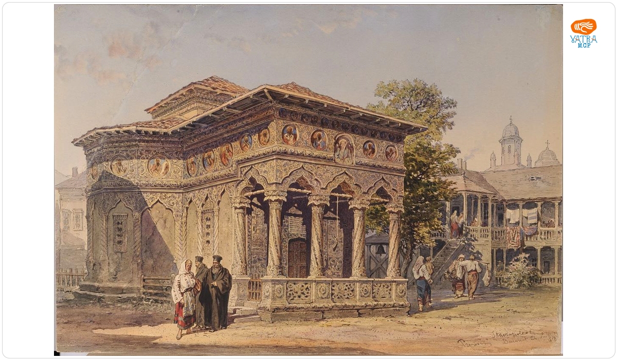 Amedeo Preziosi — Biserica Stavropoleos