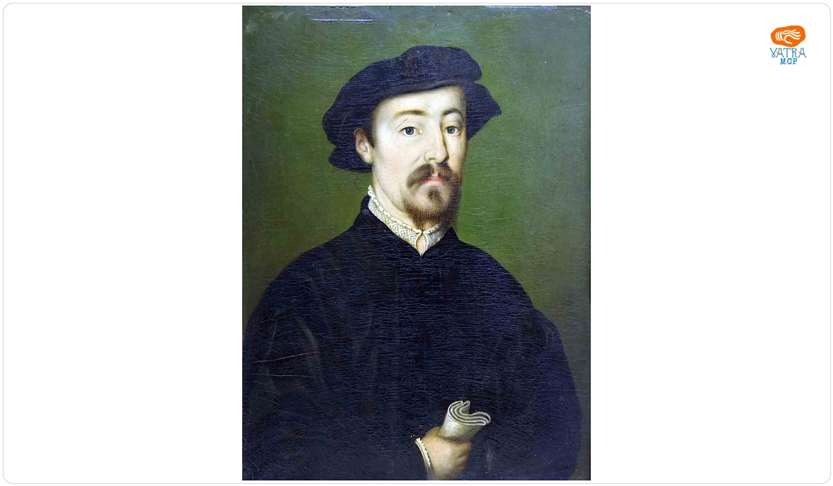 Portret de bărbat cu mănușă