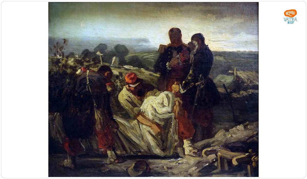 Înmormântarea unui zuav