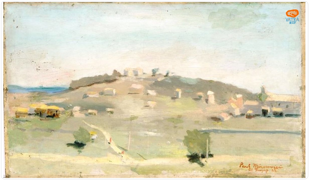 Paul Miracovici — Peisaj la Saint Tropez