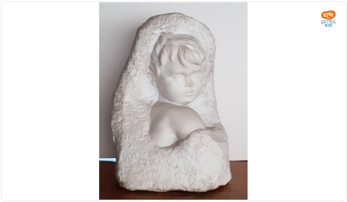Alfred Boucher — Bust de copil