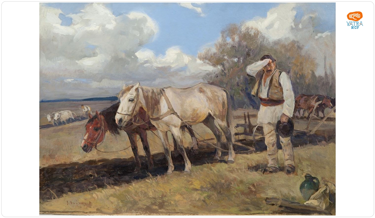 Ion STOICA DUMITRESCU — La arat