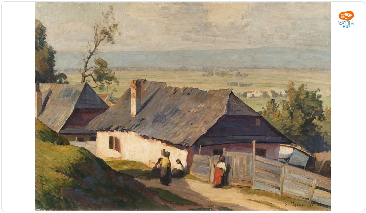 Ștefan Popescu — Peisaj din Răducești