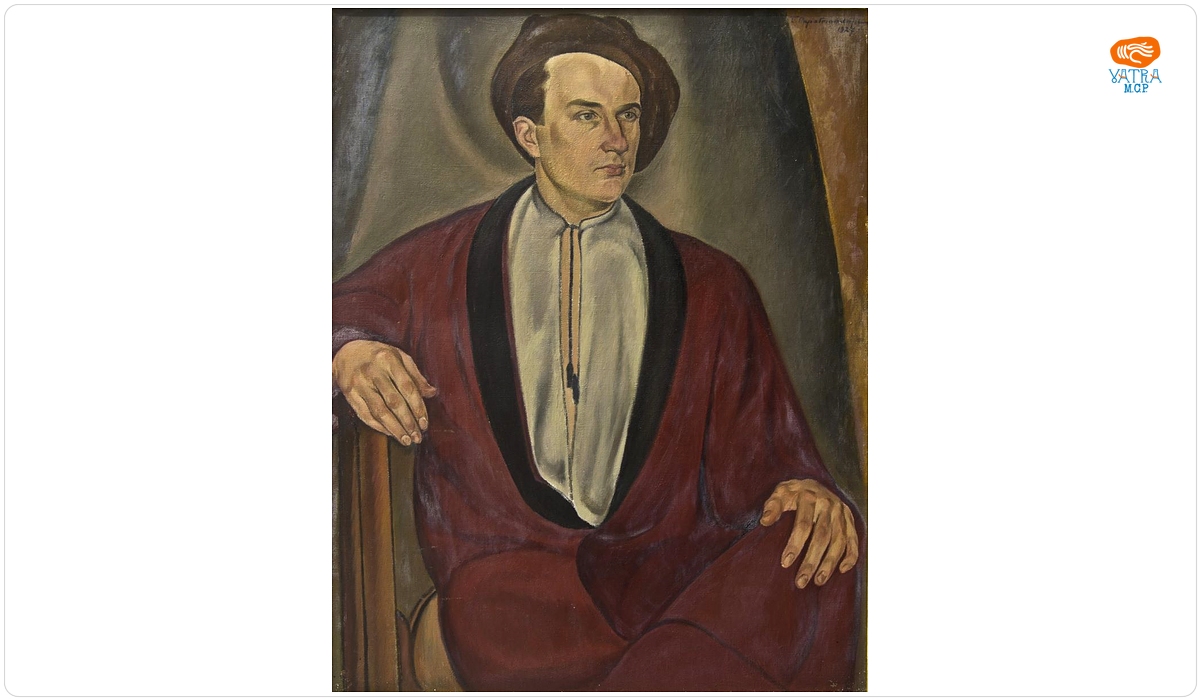 Portret în roșu (Portretul sculptorului Constantin Baraschi)