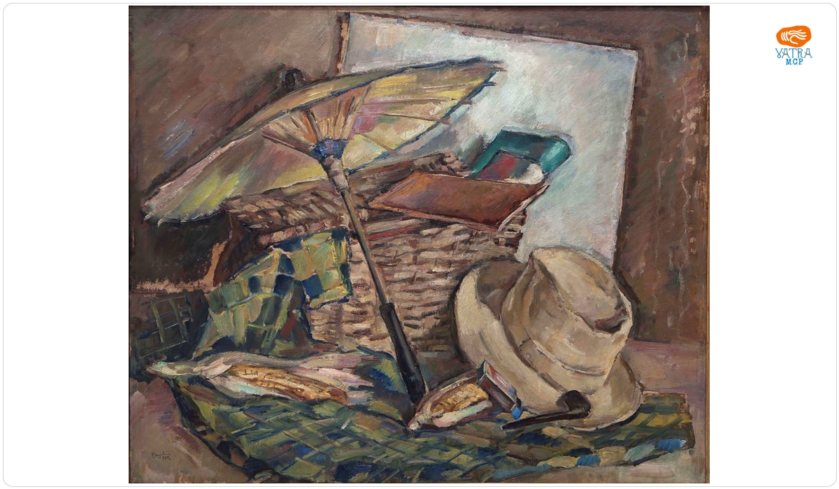 Natură moartă (Umbrela japoneză)