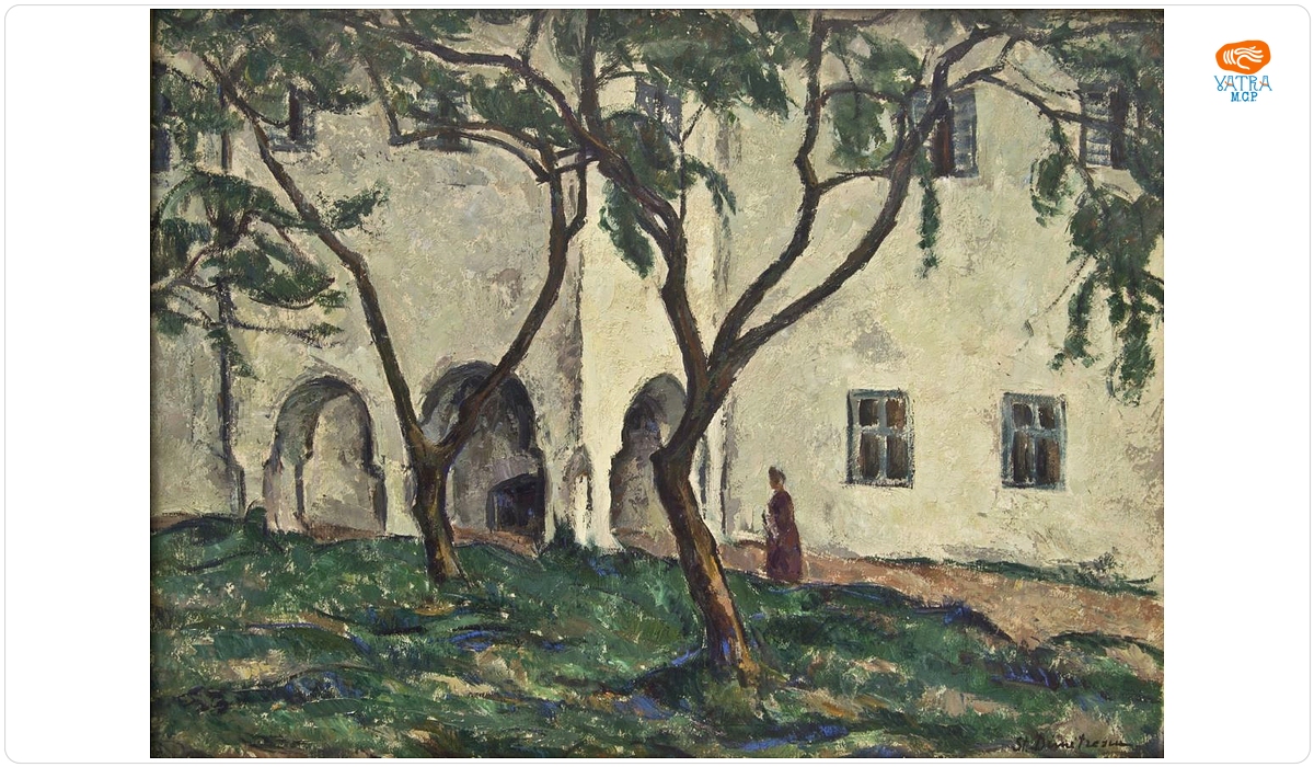Ștefan Dimitrescu — Castelul Brâncoveanu din Sâmbăta de Sus