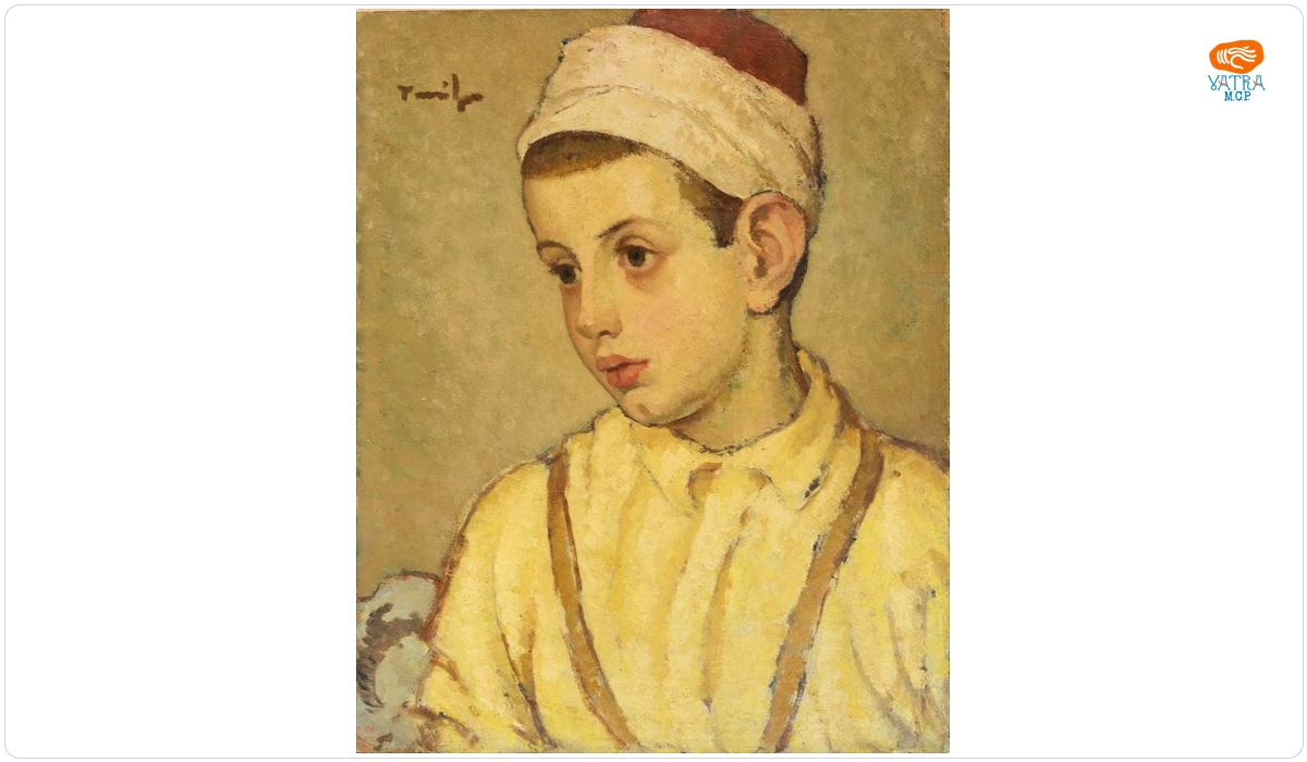Portret de copil (Copil cu turban și fes)