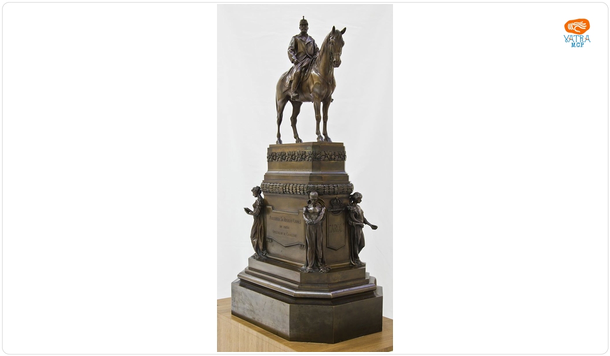 Oscar SPAETHE (SPÄTHE) — Carol I călare - proiect de monument