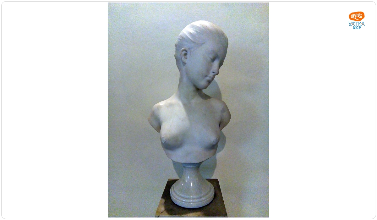 Alfred Boucher — Bust de fată