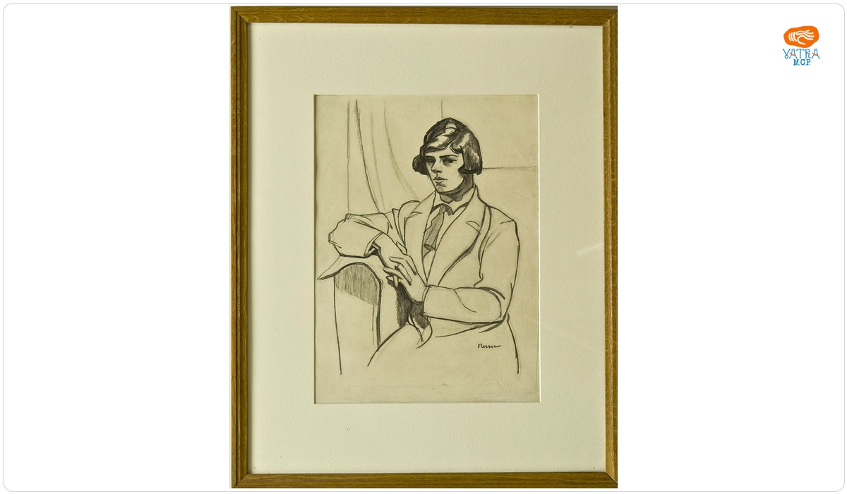 Camil RESSU — Portret de femeie