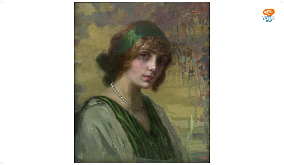 Kimon Loghi — Femeie în verde