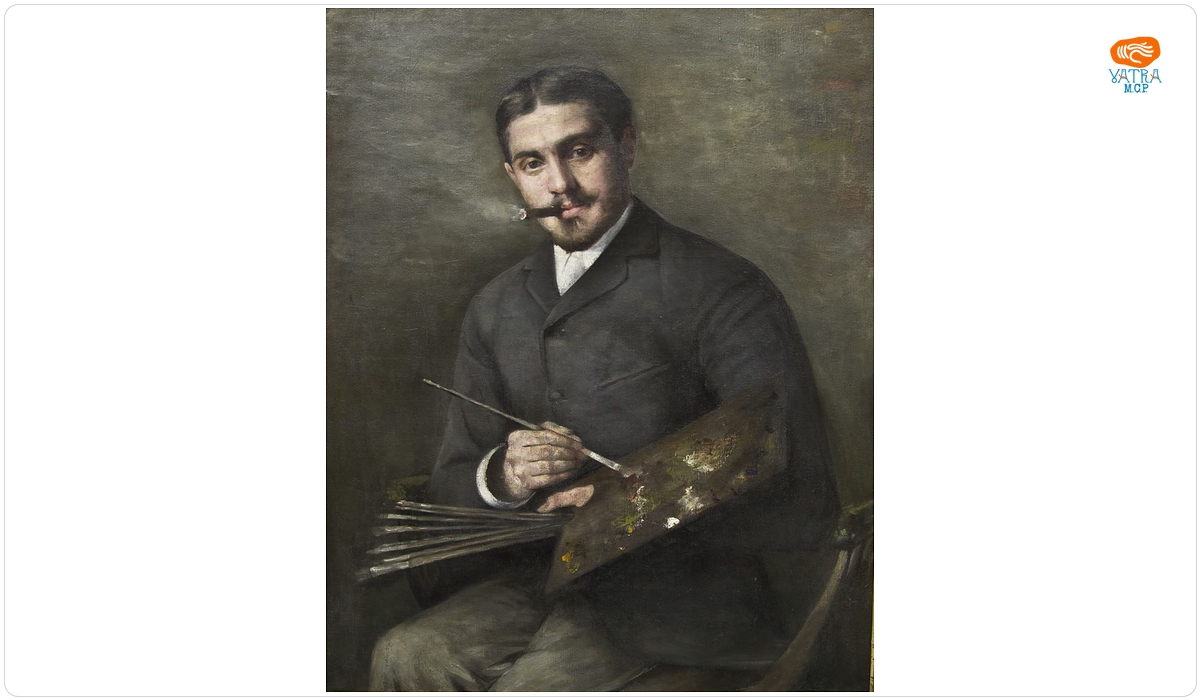 Constantin Pascali — Portretul pictorului Menelas Simonidy