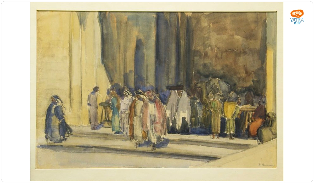 Rodica Maniu Mützner — Vedere din bazar - Ierusalim