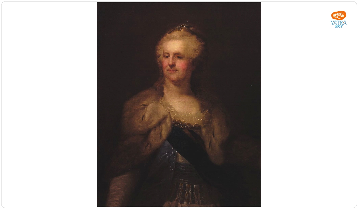 Giovanni Battista Lampi cel Tânăr — Portretul împărătesei Ecaterina a II-a a Rusiei