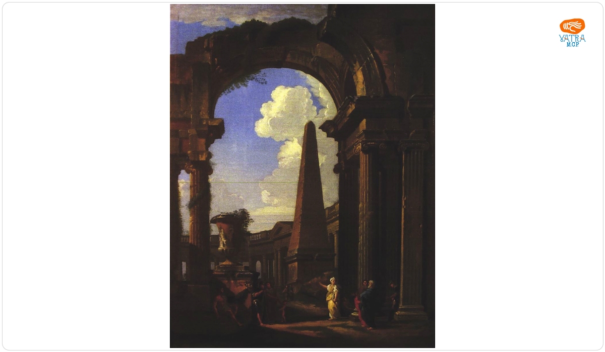 Giovanni Paolo Pannini — Peisaj cu ruine