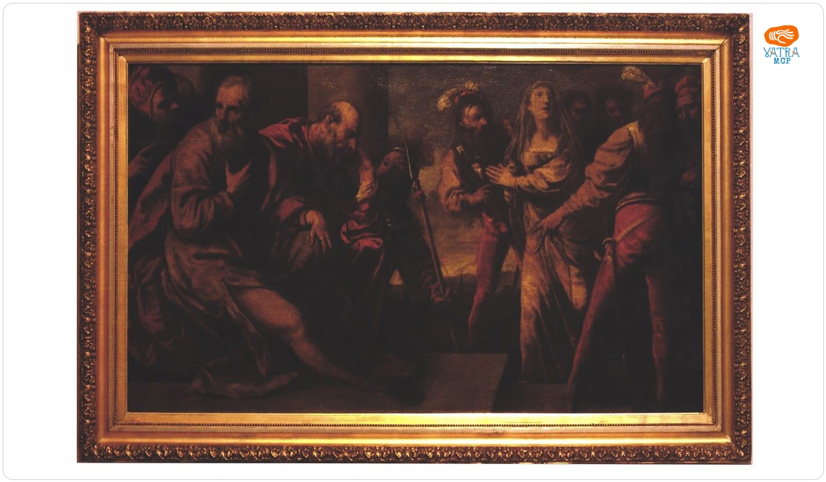 Pietro della Vechia — Femeia adulteră în fața judecătorilor