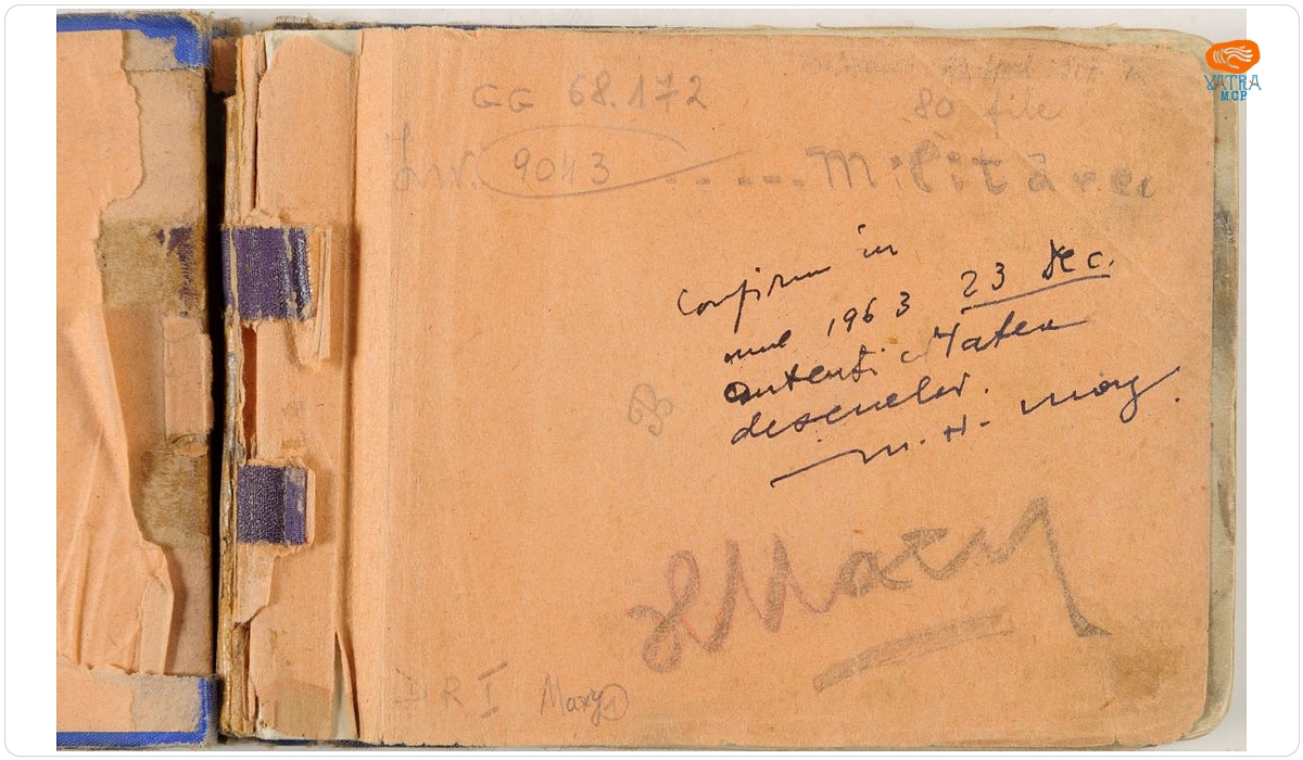 Carnet de schițe, portrete de bărbat