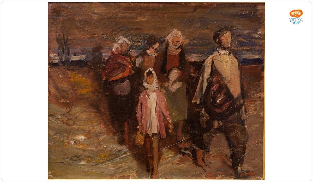 Corneliu Baba — Țărani (studiu)